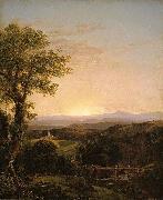 Thomas Cole New England Scenery oil painting on canvas